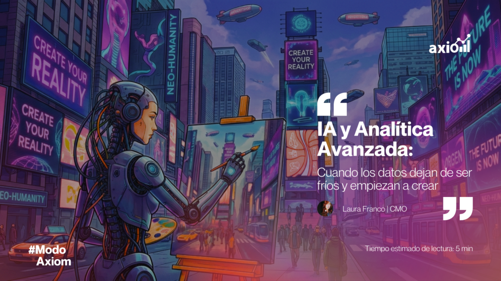 Cuando los datos dejan de ser fríos y empiezan a crear 3 IA y creatividad